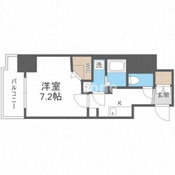 La Douceur谷町の物件間取画像